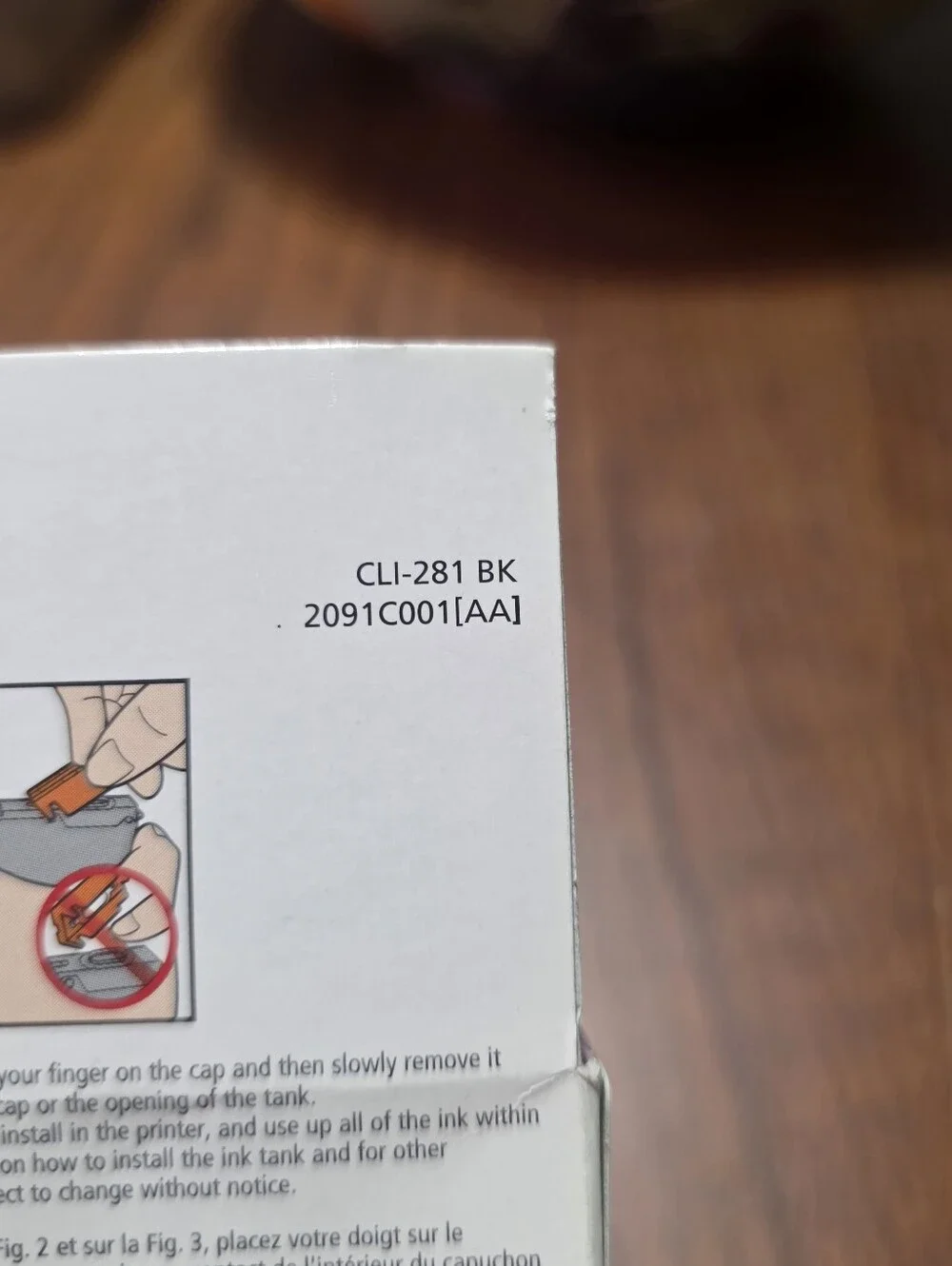 Canon new box